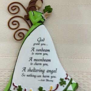 New St Patrick’s Angel with Irish Blessing Magnet